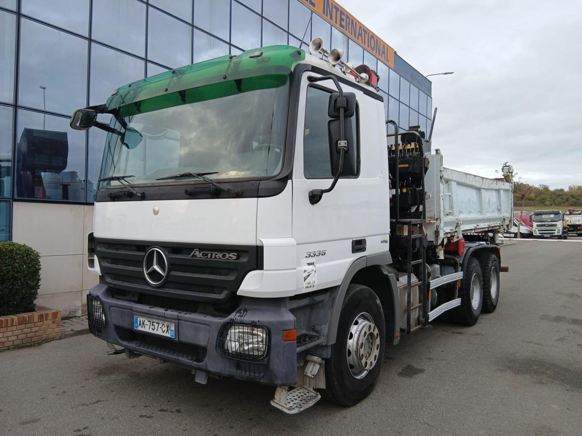 Mercedes Actros 3336 - Camion benne: photos 1 Mercedes Actros 3336 - Camion benne: photos 1