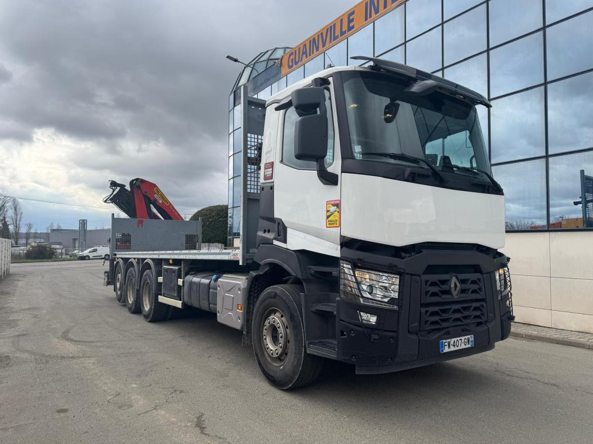 Renault Gamme C 480 DTI13 - Camion plateau: photos 3 Renault Gamme C 480 DTI13 - Camion plateau: photos 3