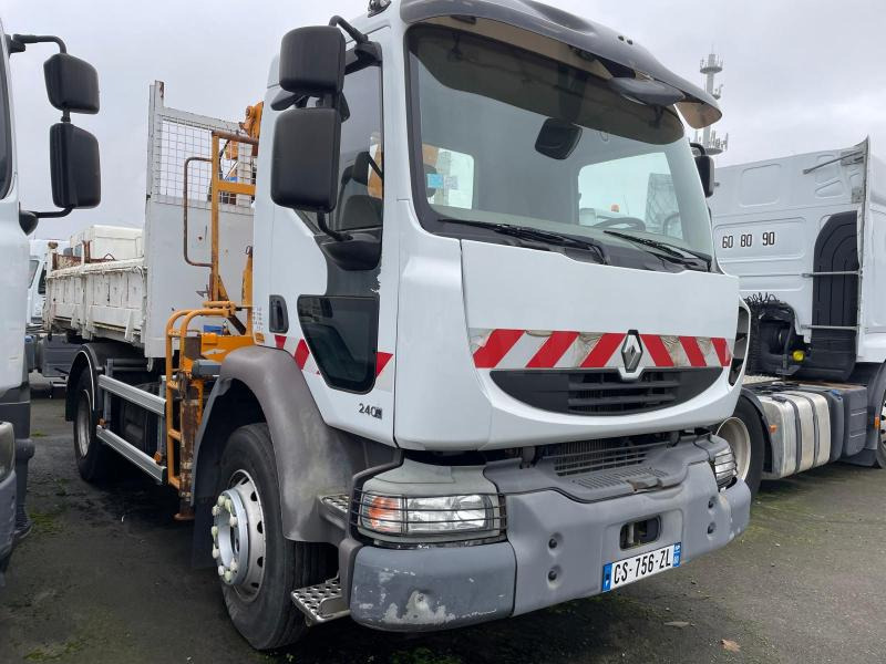 Renault Premium 240.13 DXI - Camion benne, Camion grue: photos 2 Renault Premium 240.13 DXI - Camion benne, Camion grue: photos 2