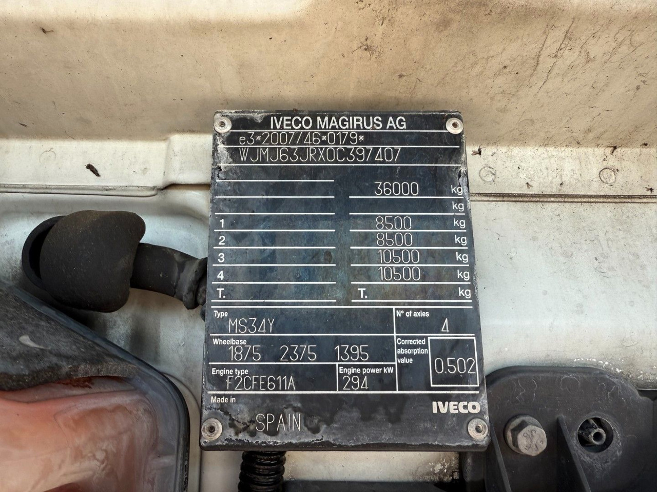 Camion malaxeur Iveco X-Way 400 8x4 Imer LT8XL Belt LT1601: photos 16