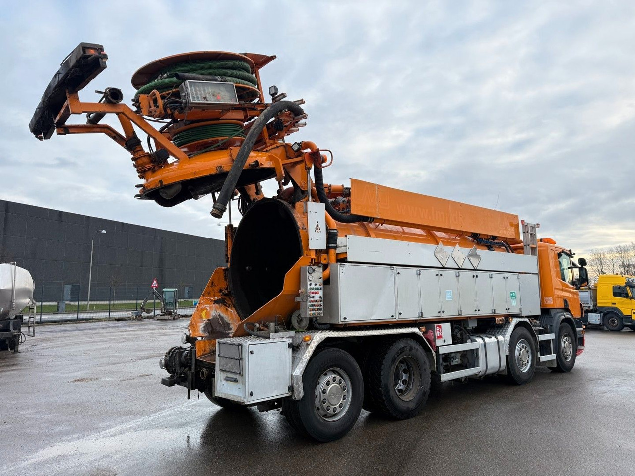 Scania P380 8x2*6 Hvidtved Larsen Flexline 414 - Camion vidangeur: photos 5 Scania P380 8x2*6 Hvidtved Larsen Flexline 414 - Camion vidangeur: photos 5