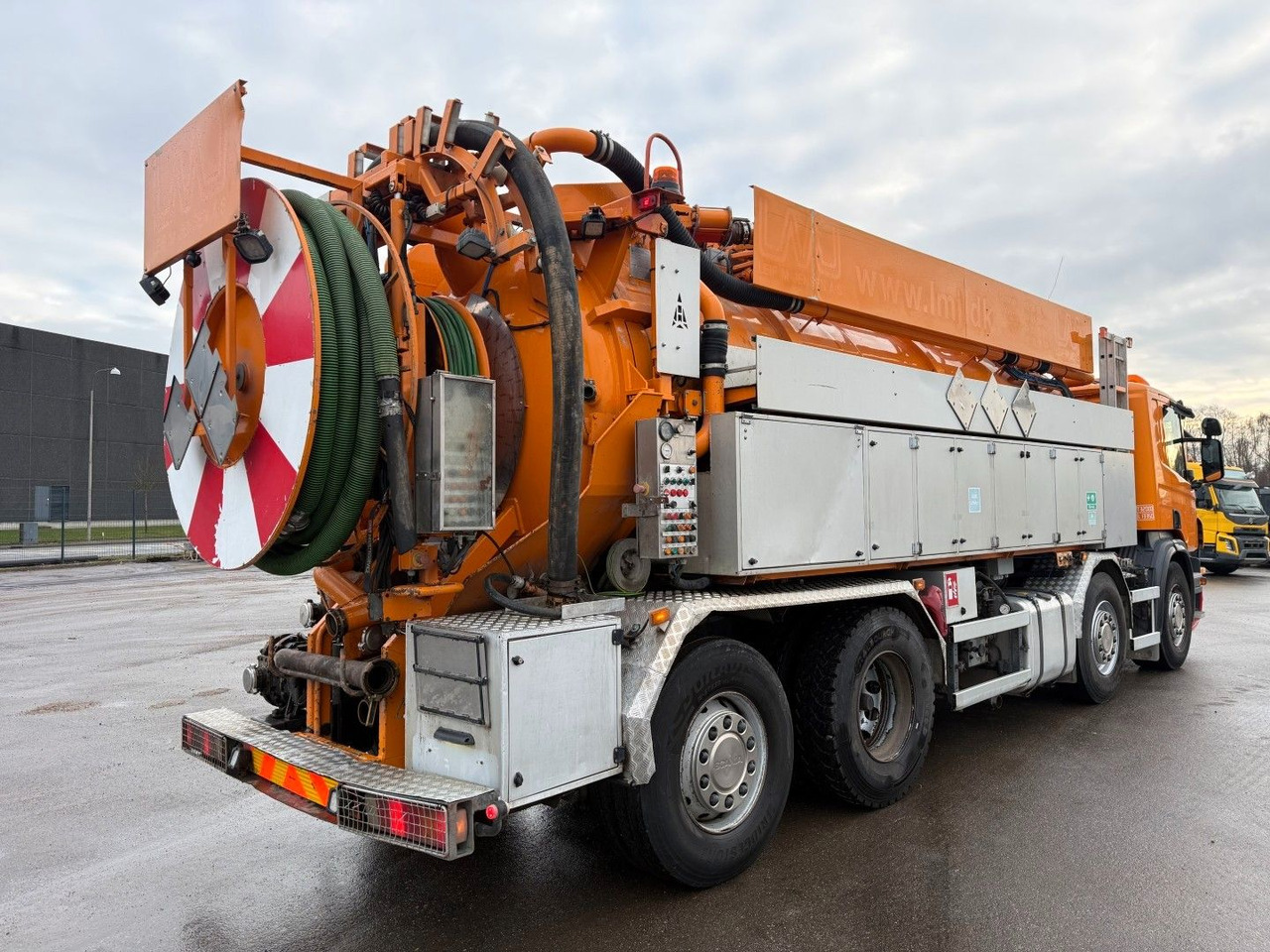 Scania P380 8x2*6 Hvidtved Larsen Flexline 414 - Camion vidangeur: photos 3 Scania P380 8x2*6 Hvidtved Larsen Flexline 414 - Camion vidangeur: photos 3