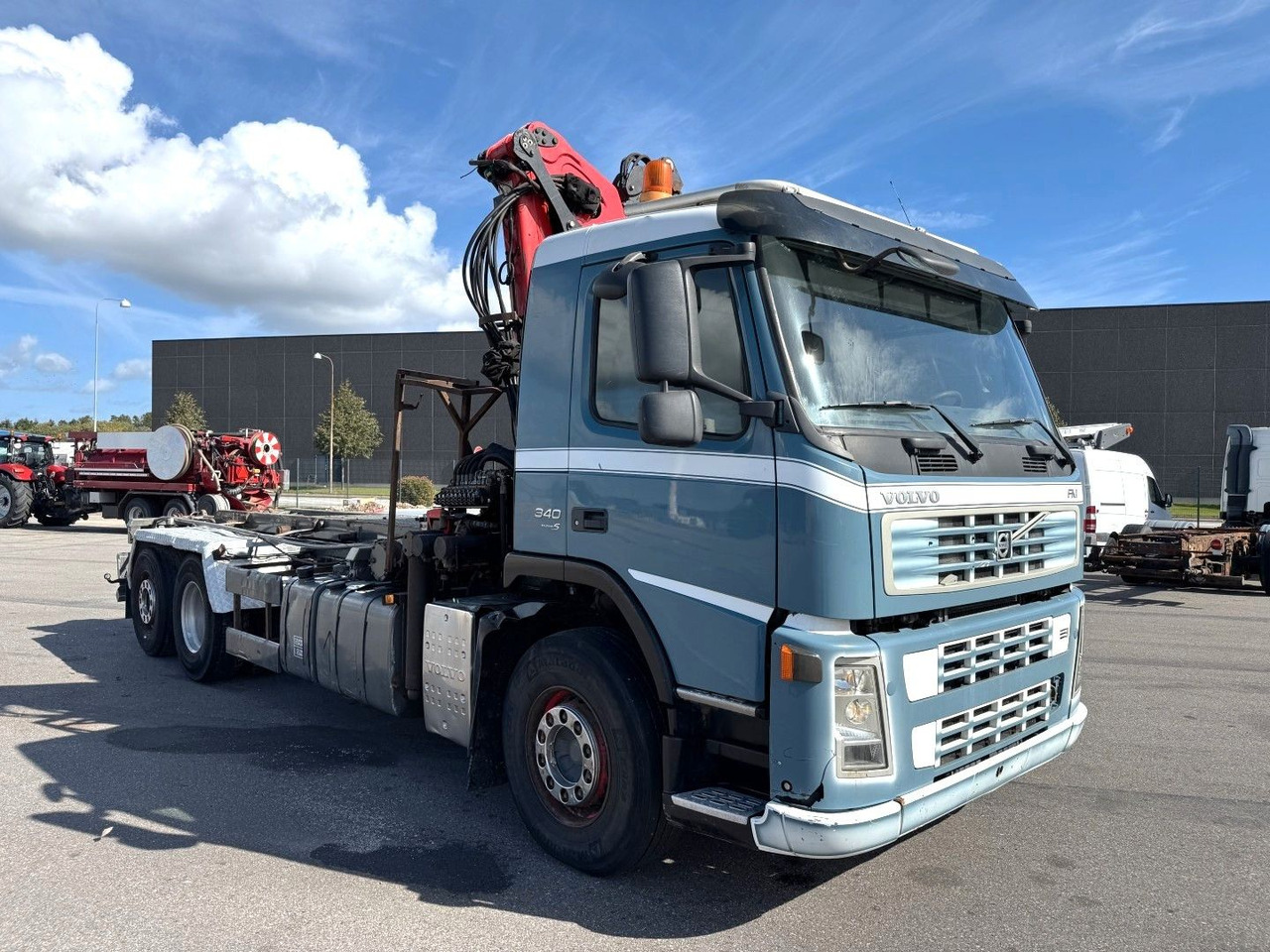 Volvo FM340 6x2*4 Kipper / Palfinger Epsilon 150Z96 - Camion grue: photos 2 Volvo FM340 6x2*4 Kipper / Palfinger Epsilon 150Z96 - Camion grue: photos 2