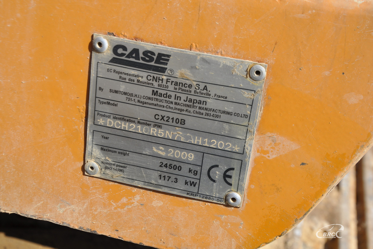 Case CX210 — crédit-bail Case CX210: photos 10