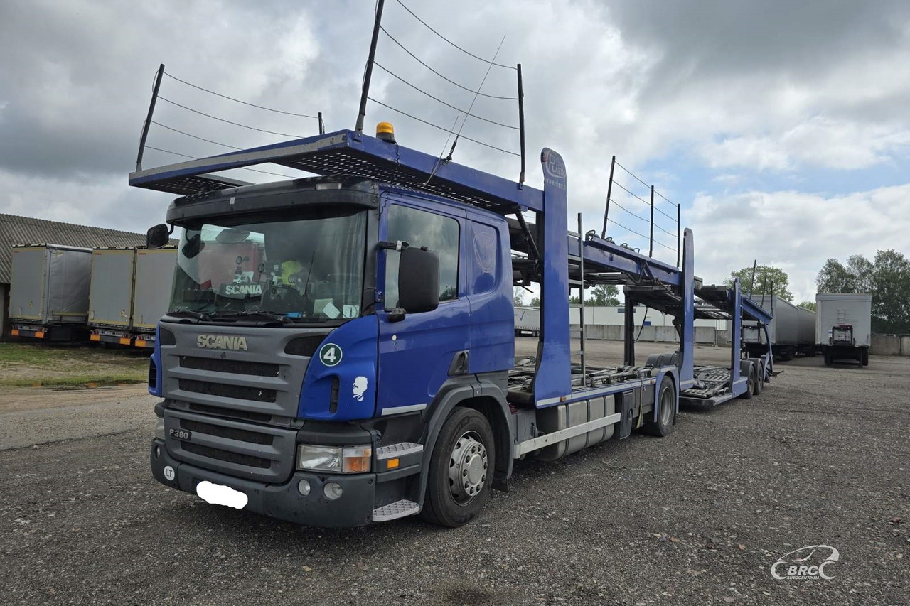 Scania P 380 - Camion porte-voitures: photos 1 Scania P 380 - Camion porte-voitures: photos 1