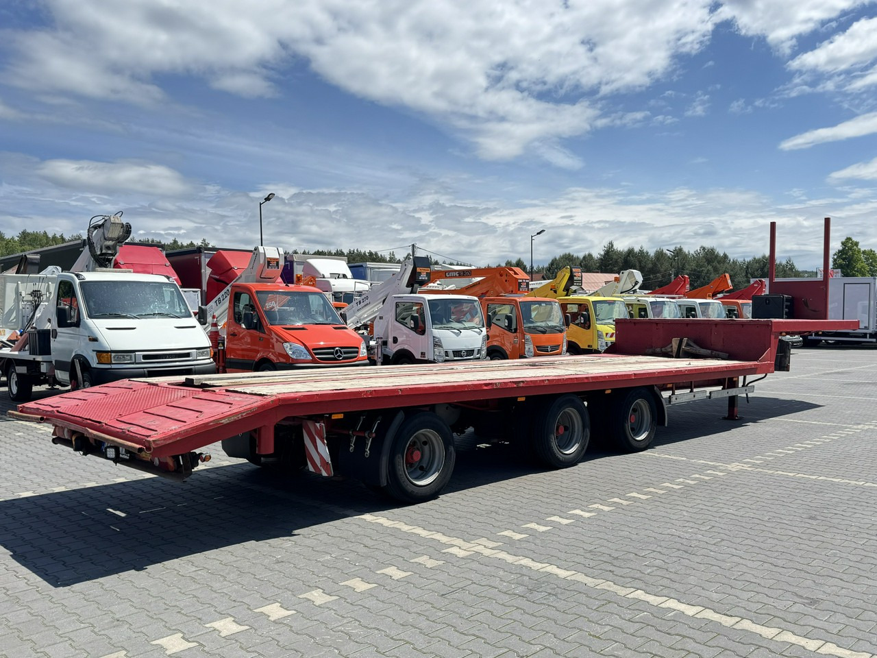 Blumhardt Niskopodwozie SAL 40.24 3-Osie BPW Tylna Skrętna - Semi-remorque surbaissé: photos 3 Blumhardt Niskopodwozie SAL 40.24 3-Osie BPW Tylna Skrętna - Semi-remorque surbaissé: photos 3