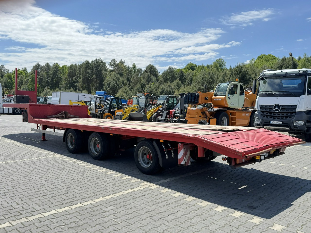 Blumhardt Niskopodwozie SAL 40.24 3-Osie BPW Tylna Skrętna - Semi-remorque surbaissé: photos 5 Blumhardt Niskopodwozie SAL 40.24 3-Osie BPW Tylna Skrętna - Semi-remorque surbaissé: photos 5