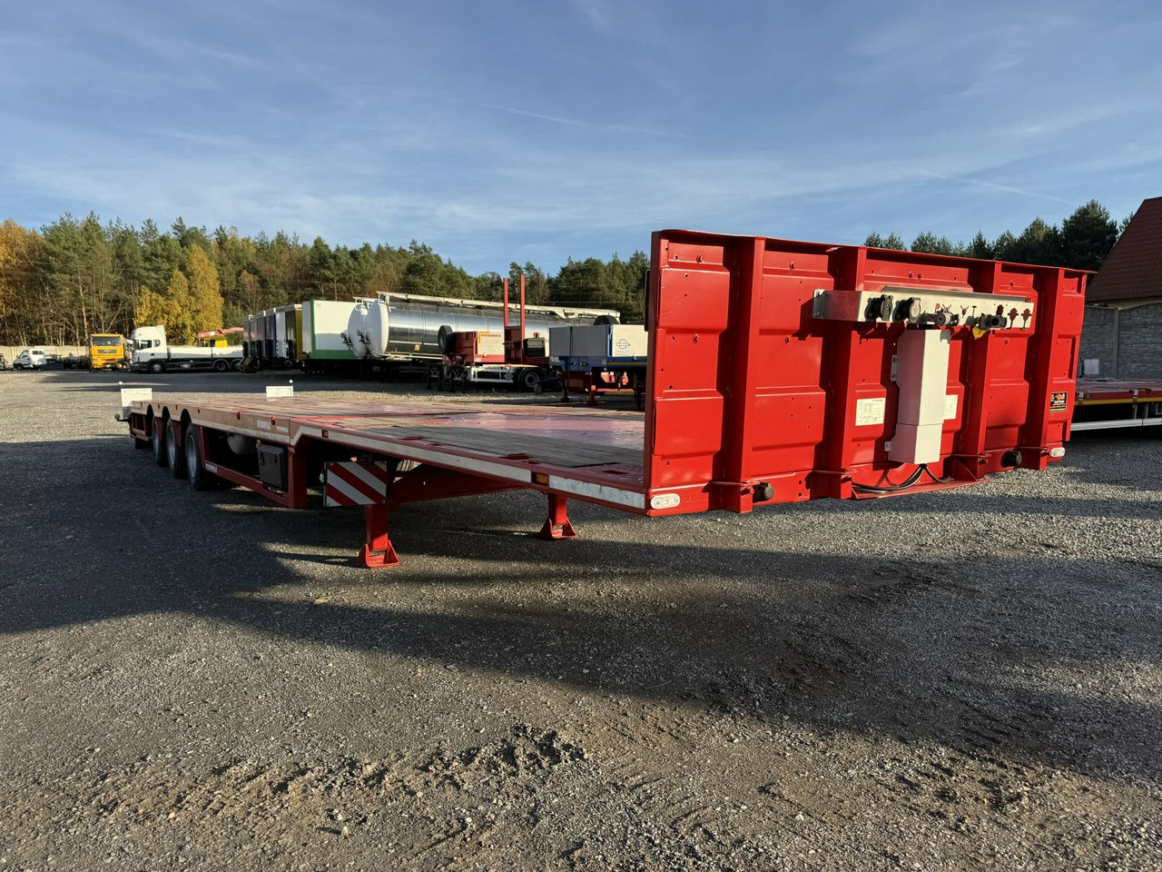 Faymonville Niskopodłogowa Telemega Rozciągana 7m 3-Osiowa Oś skrętna - Semi-remorque surbaissé: photos 4 Faymonville Niskopodłogowa Telemega Rozciągana 7m 3-Osiowa Oś skrętna - Semi-remorque surbaissé: photos 4