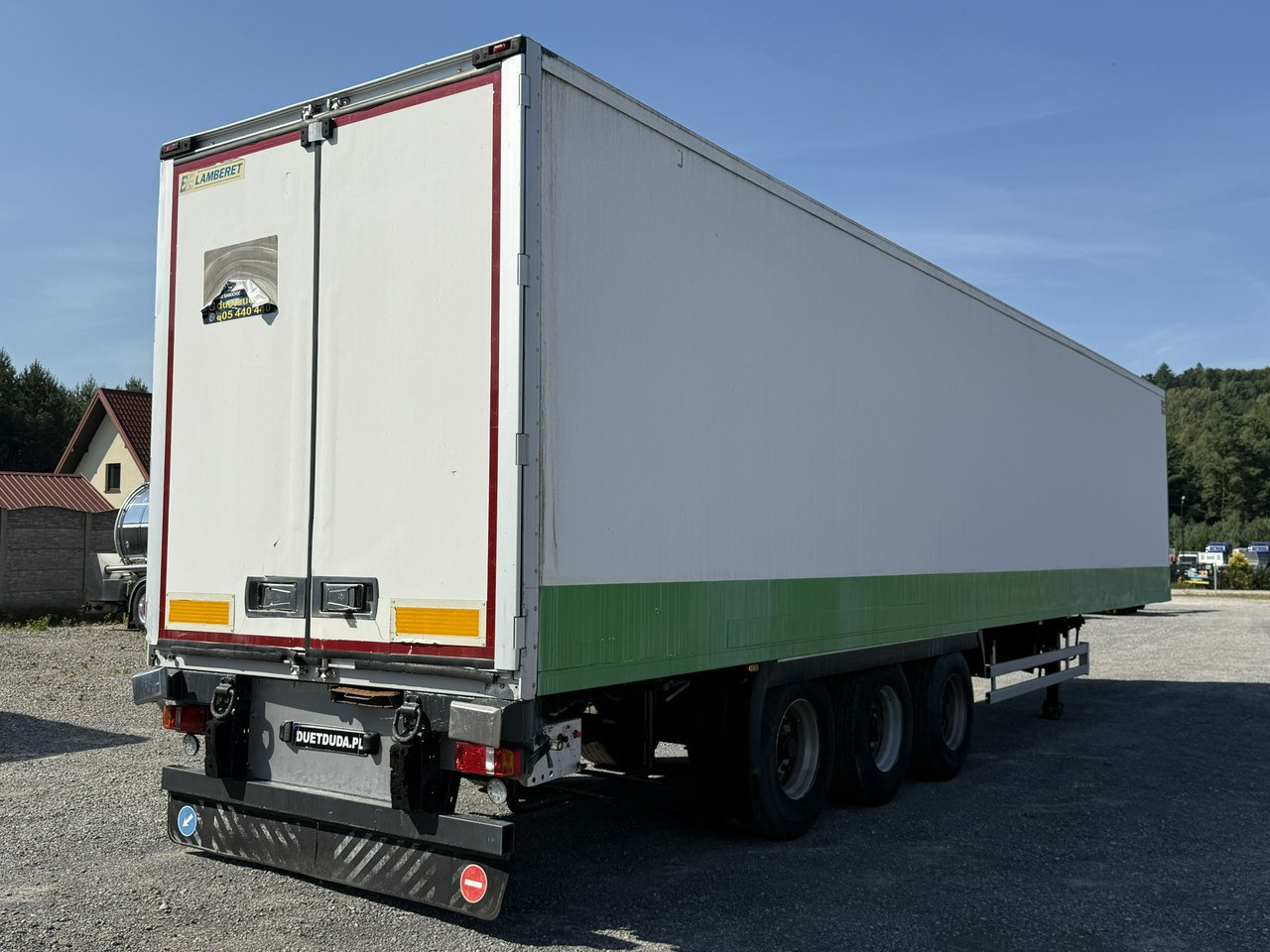Semi-remorque isothermique Lamberet SR2 Kontener Tył Drzwi Izoterma Chłodnia bez Agregatu: photos 8 Semi-remorque isothermique Lamberet SR2 Kontener Tył Drzwi Izoterma Chłodnia bez Agregatu: photos 8
