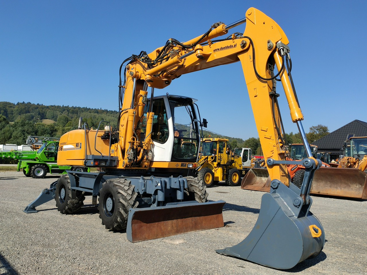 Liebherr A316 Maszyna po Pełnym Tulejowaniu Bez Luzów i Wycieków - Pelle sur pneus: photos 5 Liebherr A316 Maszyna po Pełnym Tulejowaniu Bez Luzów i Wycieków - Pelle sur pneus: photos 5