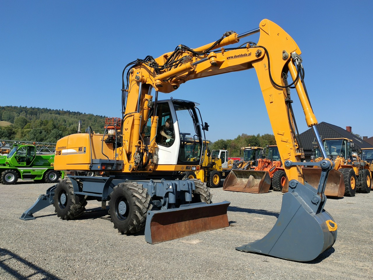 Liebherr A316 Maszyna po Pełnym Tulejowaniu Bez Luzów i Wycieków - Pelle sur pneus: photos 2 Liebherr A316 Maszyna po Pełnym Tulejowaniu Bez Luzów i Wycieków - Pelle sur pneus: photos 2