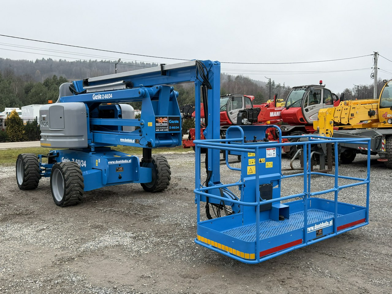 Manitou 200 ATJ Genie Z60/34 PODNOŚNIK PRZEGUBOWY TELEKOPOWY JGL 4x4 4WD - Nacelle articulée: photos 5 Manitou 200 ATJ Genie Z60/34 PODNOŚNIK PRZEGUBOWY TELEKOPOWY JGL 4x4 4WD - Nacelle articulée: photos 5