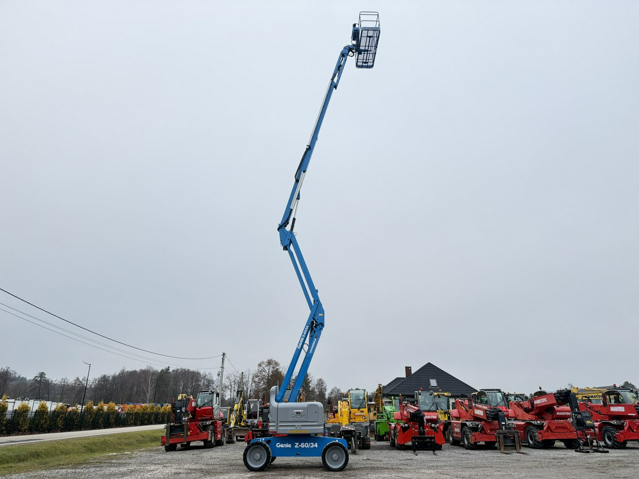 Manitou 200 ATJ Genie Z60/34 PODNOŚNIK PRZEGUBOWY TELEKOPOWY JGL 4x4 4WD - Nacelle articulée: photos 3 Manitou 200 ATJ Genie Z60/34 PODNOŚNIK PRZEGUBOWY TELEKOPOWY JGL 4x4 4WD - Nacelle articulée: photos 3