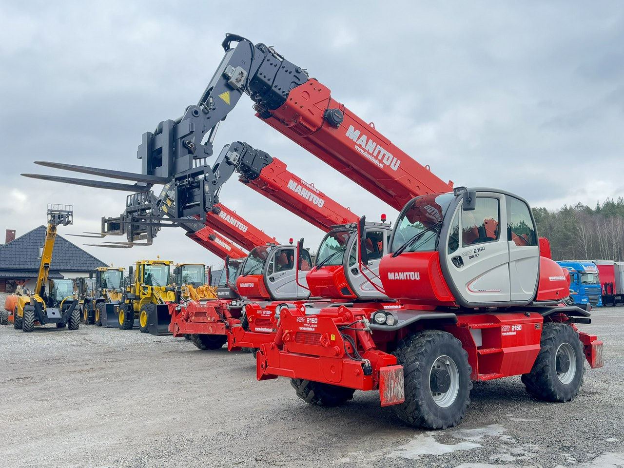 Manitou MRT1850 ROTO Teleskopowa Obrotowa 2150,2140,2540 - Chariot télescopique: photos 3 Manitou MRT1850 ROTO Teleskopowa Obrotowa 2150,2140,2540 - Chariot télescopique: photos 3