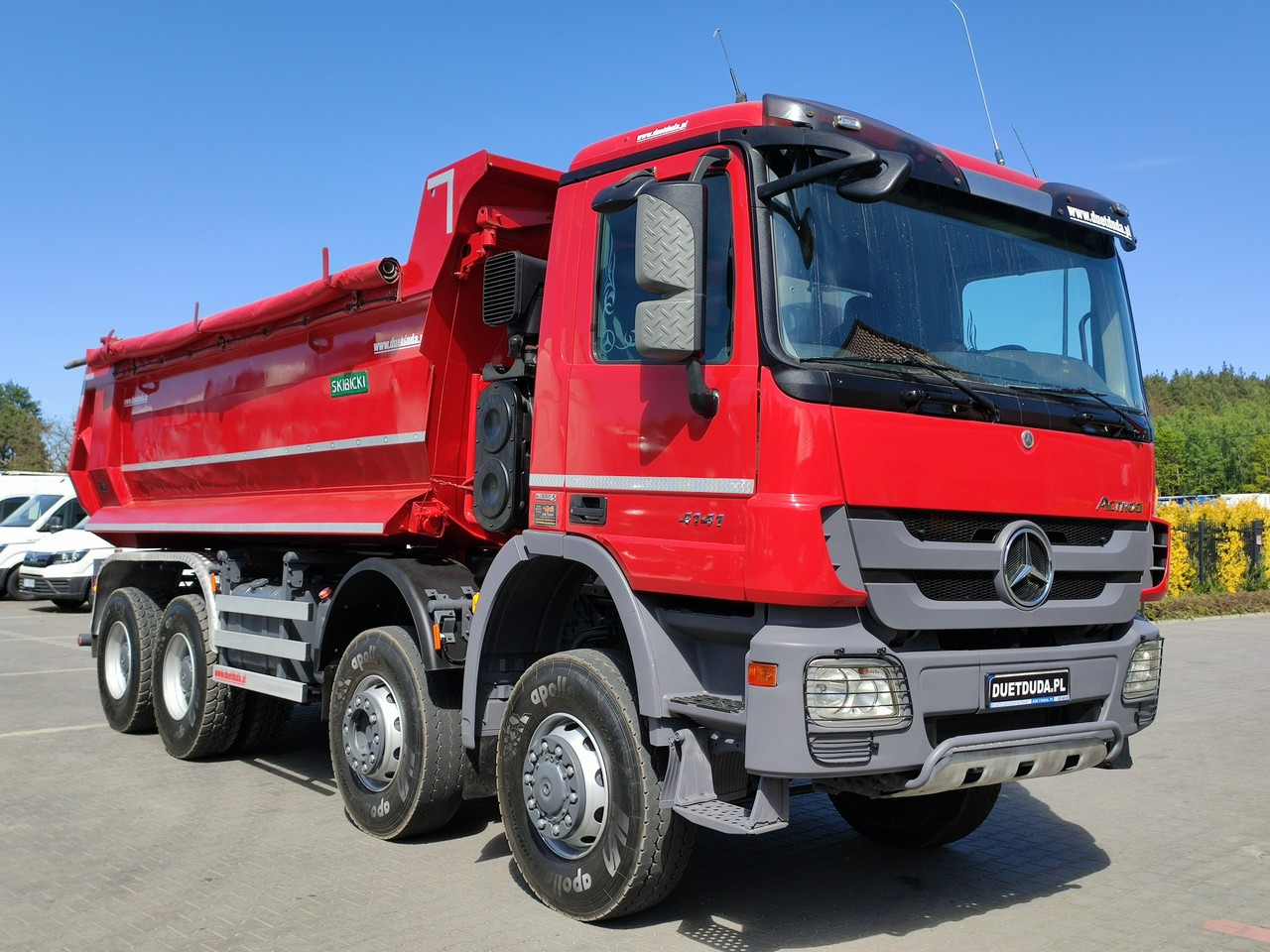 Mercedes Actros 4141 8x6 Wywrot SKIBICKI Automat EPS ze Sprzegłem !!! - Camion benne: photos 2 Mercedes Actros 4141 8x6 Wywrot SKIBICKI Automat EPS ze Sprzegłem !!! - Camion benne: photos 2