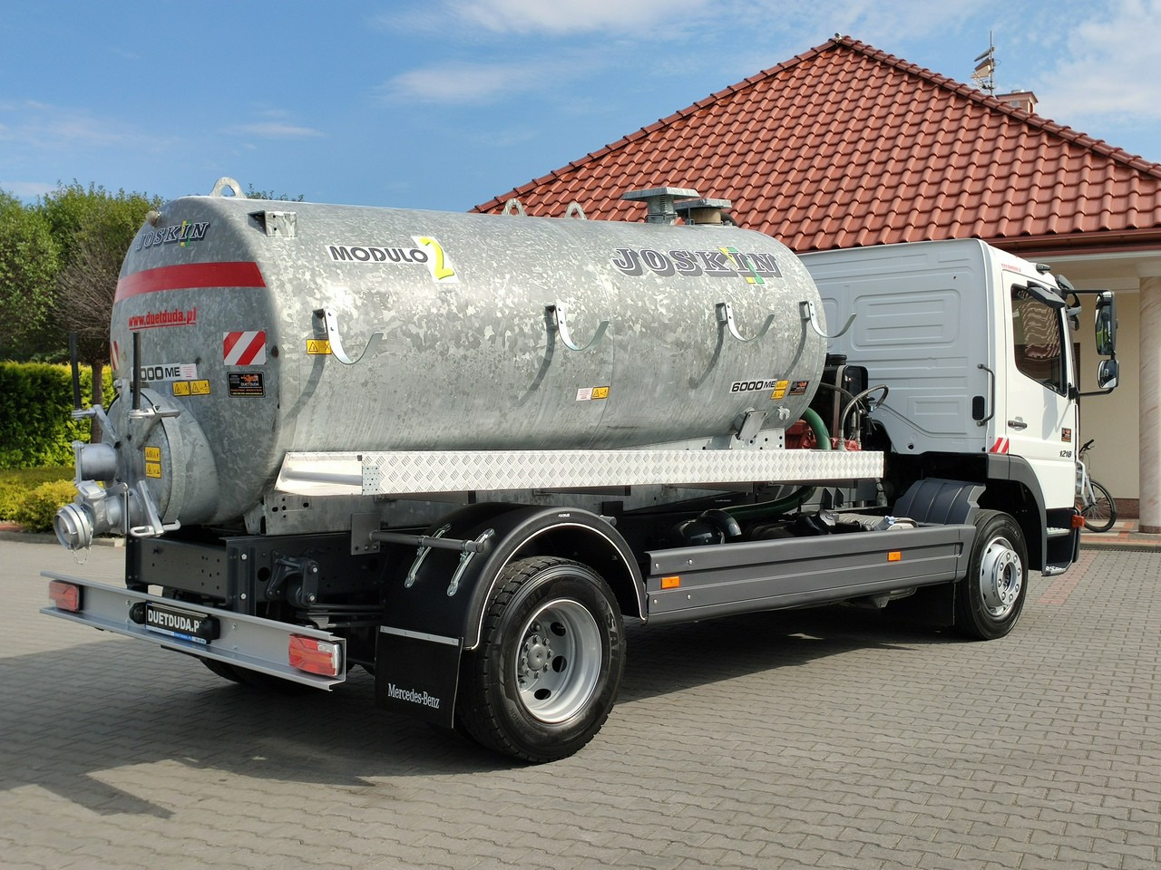 Mercedes Atego 1218 Asenizacyjny Szambiarka Beczka Szambowóz Poj.6m 2019r - Camion vidangeur: photos 3 Mercedes Atego 1218 Asenizacyjny Szambiarka Beczka Szambowóz Poj.6m 2019r - Camion vidangeur: photos 3