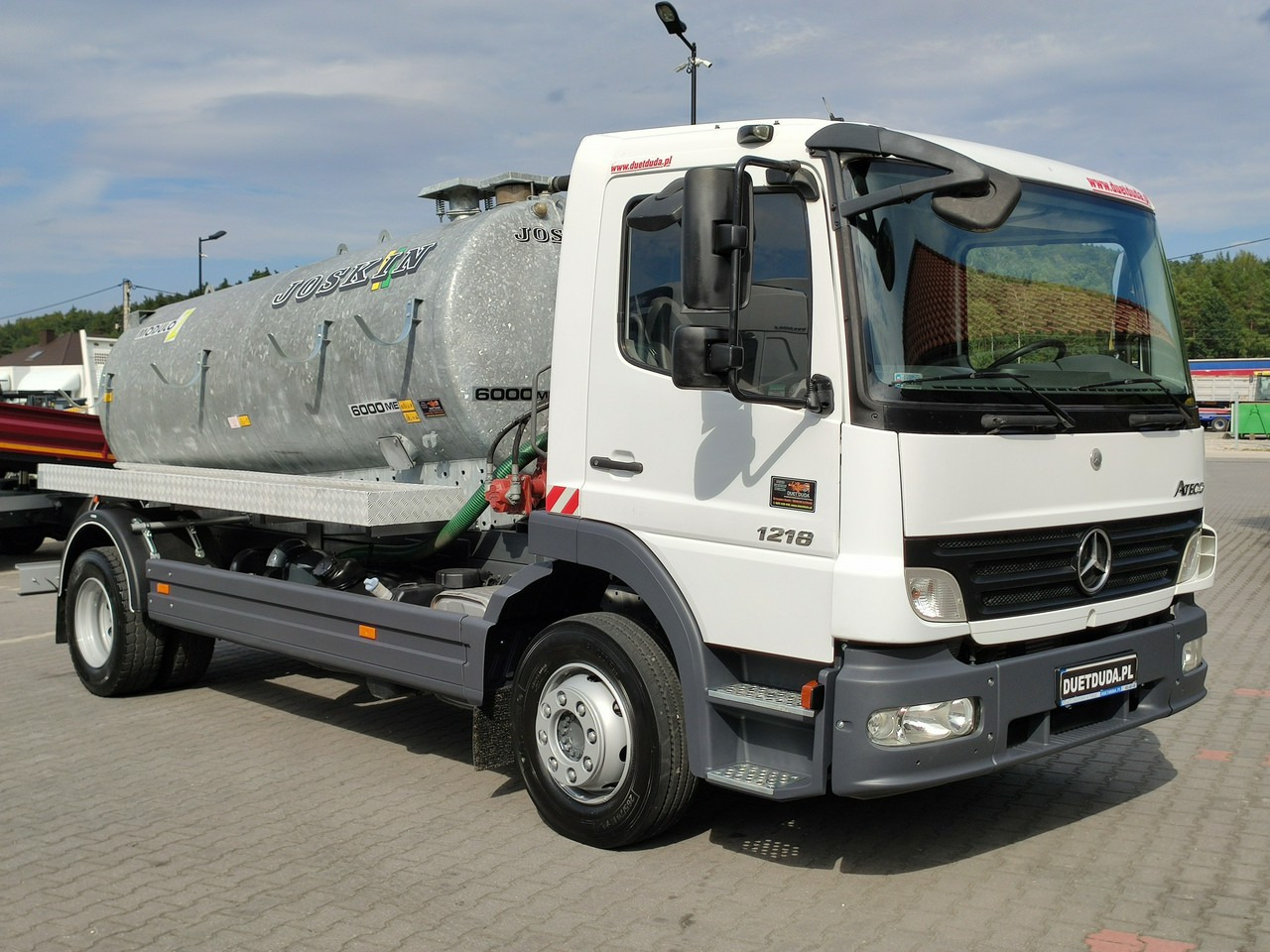 Mercedes Atego 1218 Asenizacyjny Szambiarka Beczka Szambowóz Poj.6m 2019r - Camion vidangeur: photos 2 Mercedes Atego 1218 Asenizacyjny Szambiarka Beczka Szambowóz Poj.6m 2019r - Camion vidangeur: photos 2