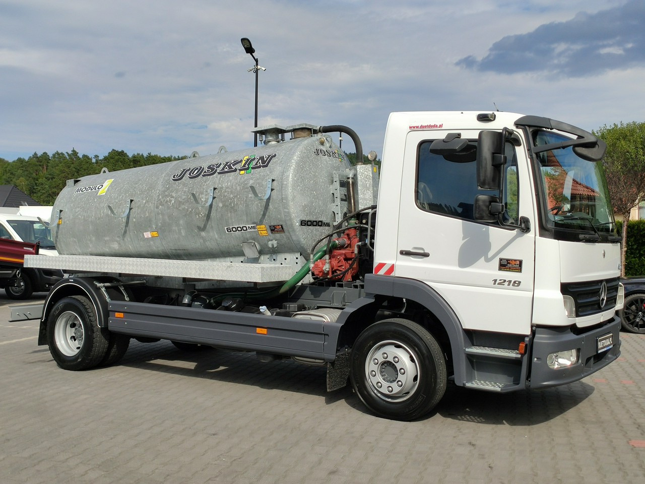 Mercedes Atego 1218 Asenizacyjny Szambiarka Beczka Szambowóz Poj.6m 2019r - Camion vidangeur: photos 1 Mercedes Atego 1218 Asenizacyjny Szambiarka Beczka Szambowóz Poj.6m 2019r - Camion vidangeur: photos 1