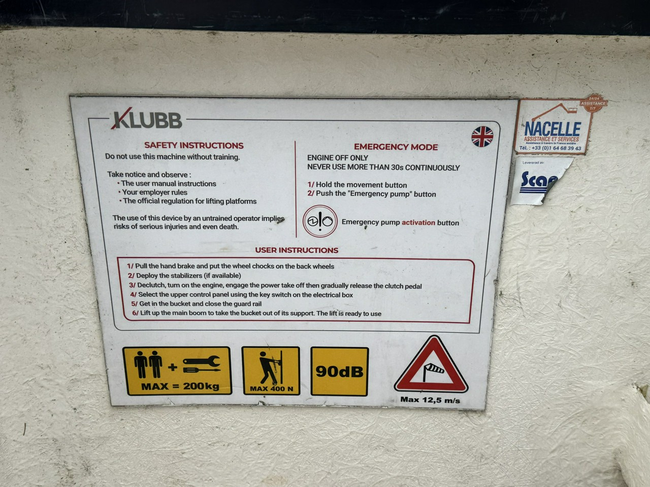 Camion avec nacelle Mercedes Sprinter Zwyżka Podnośnik Koszowy KLUBB K42P UDT WUMAG GSR: photos 23 Camion avec nacelle Mercedes Sprinter Zwyżka Podnośnik Koszowy KLUBB K42P UDT WUMAG GSR: photos 23