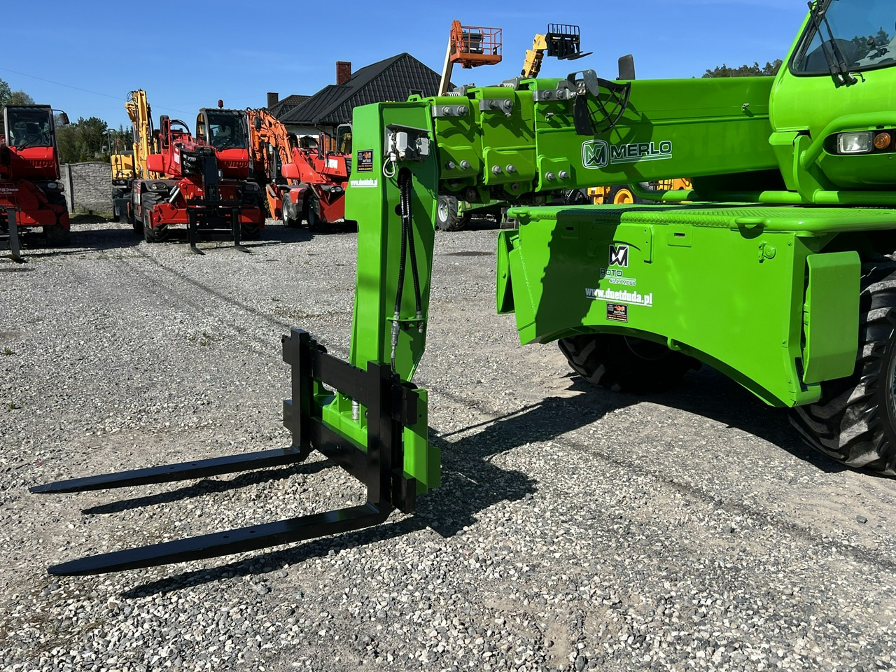 Merlo Roto 45.21 MCSS ( 40.25 ) Podnośnik Obrotowy Wózek Jezdniowy - Chariot télescopique: photos 5 Merlo Roto 45.21 MCSS ( 40.25 ) Podnośnik Obrotowy Wózek Jezdniowy - Chariot télescopique: photos 5