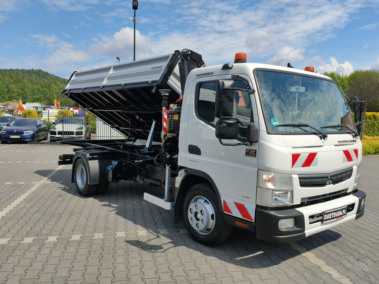 Mitsubishi Canter Fuso 9C18 3.0/180KM Automat, HDS FASSI F30 Wywrotka 3-str - Camion benne, Camion grue: photos 4 Mitsubishi Canter Fuso 9C18 3.0/180KM Automat, HDS FASSI F30 Wywrotka 3-str - Camion benne, Camion grue: photos 4