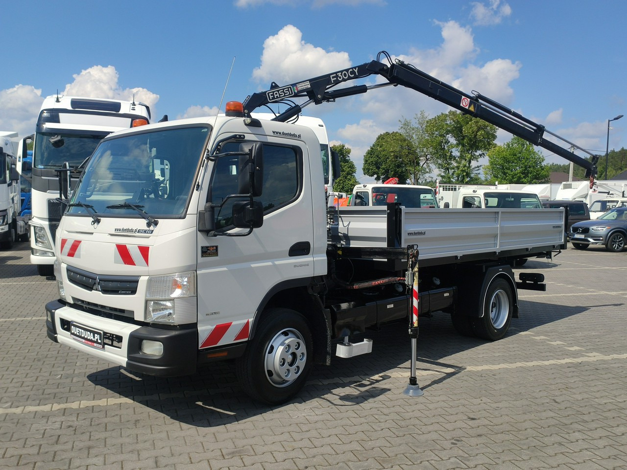 Mitsubishi Canter Fuso 9C18 3.0/180KM HDS FASSI F30 Wywrotka 3-stronna - Camion benne: photos 1 Mitsubishi Canter Fuso 9C18 3.0/180KM HDS FASSI F30 Wywrotka 3-stronna - Camion benne: photos 1