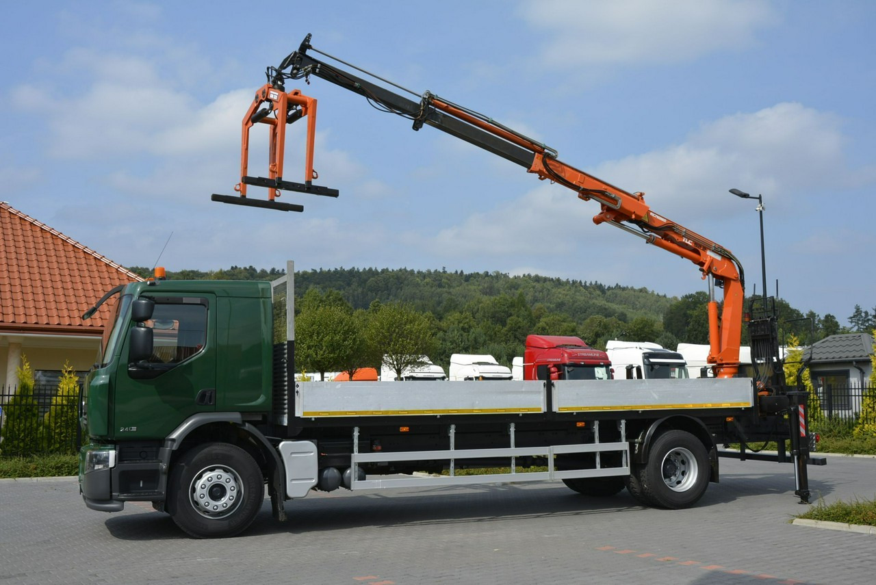 Renault Premium 180.240DXI długość Skrzyni-6.820cm + HDS TEREX TLC 92.2 - Camion plateau, Camion grue: photos 3 Renault Premium 180.240DXI długość Skrzyni-6.820cm + HDS TEREX TLC 92.2 - Camion plateau, Camion grue: photos 3