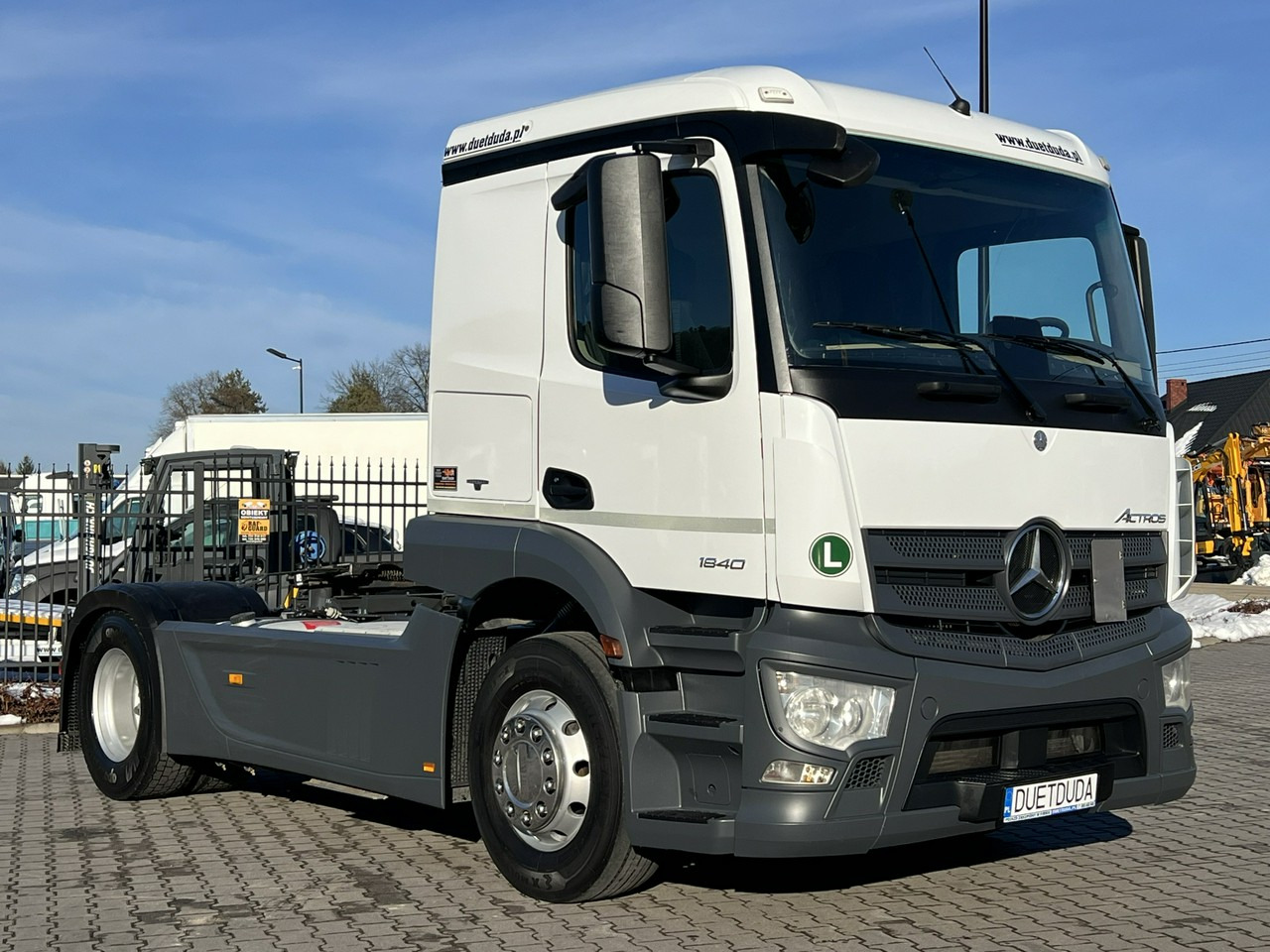 Mercedes ACTROS 1840 Euro 6 ADR HYDRAULIKA Niska Kabina Standard !!! - Tracteur routier: photos 1 Mercedes ACTROS 1840 Euro 6 ADR HYDRAULIKA Niska Kabina Standard !!! - Tracteur routier: photos 1