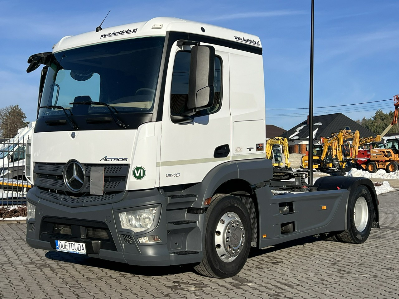 Mercedes ACTROS 1840 Euro 6 ADR HYDRAULIKA Niska Kabina Standard !!! - Tracteur routier: photos 2 Mercedes ACTROS 1840 Euro 6 ADR HYDRAULIKA Niska Kabina Standard !!! - Tracteur routier: photos 2