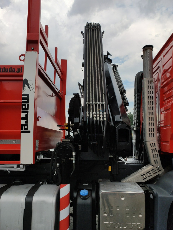 Camion benne, Camion grue Volvo FMX 410 6x4 13L HDS Radiowy Hydroburta: photos 19