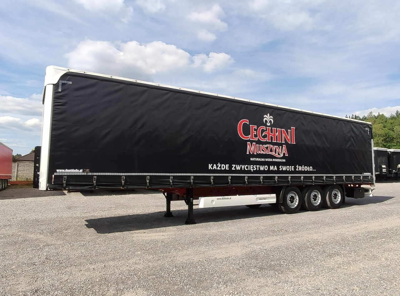 Wielton Standart Osie Saf Oś Podnoszona Super Stan - Semi-remorque rideaux coulissants: photos 3 Wielton Standart Osie Saf Oś Podnoszona Super Stan - Semi-remorque rideaux coulissants: photos 3