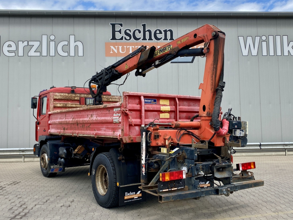 MAN 18.285 MC / Palfinger PK 9501 - Camion benne, Camion grue: photos 4 MAN 18.285 MC / Palfinger PK 9501 - Camion benne, Camion grue: photos 4