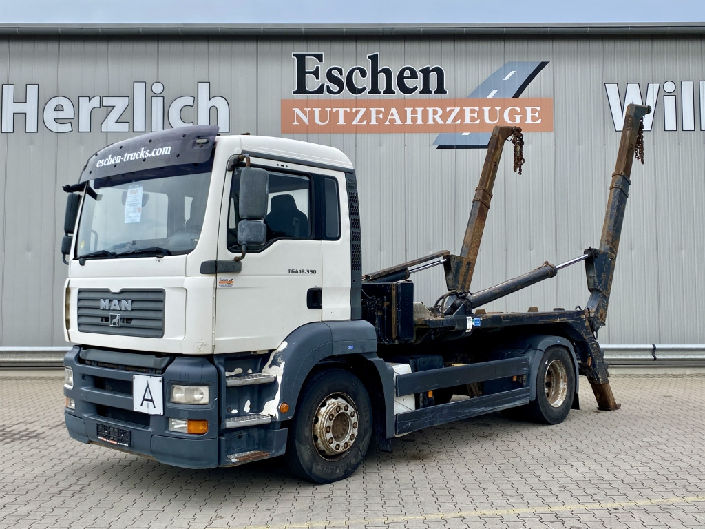 MAN TGA 18.350 4x2 BL, Meiller AK 12 Teleabsetzer - Camion multibenne: photos 1 MAN TGA 18.350 4x2 BL, Meiller AK 12 Teleabsetzer - Camion multibenne: photos 1