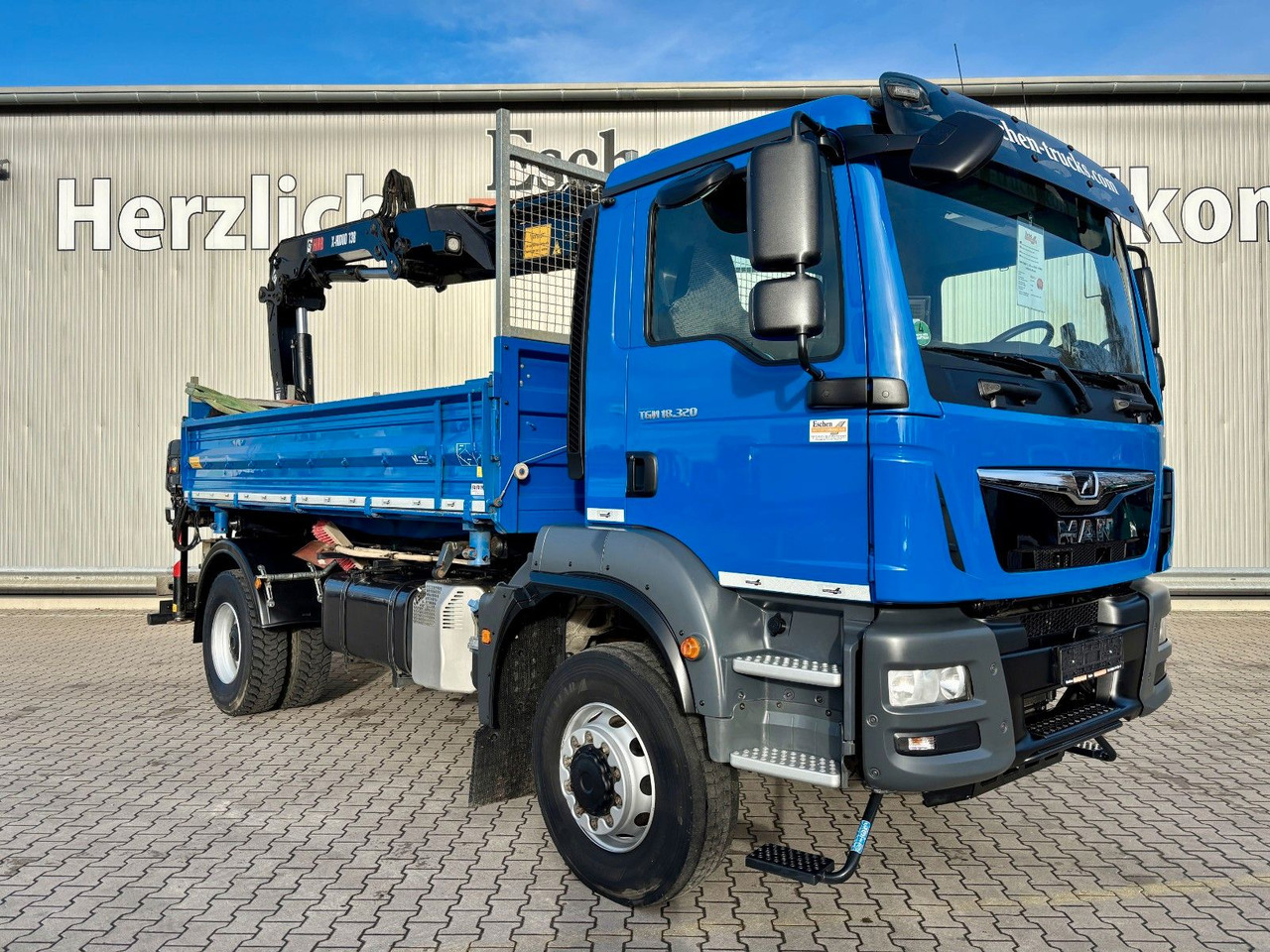 MAN TGM 18.320 4x4 BB | TÜV NEU*HIAB XHIDUO 138*FUNK — crédit-bail MAN TGM 18.320 4x4 BB | TÜV NEU*HIAB XHIDUO 138*FUNK: photos 7