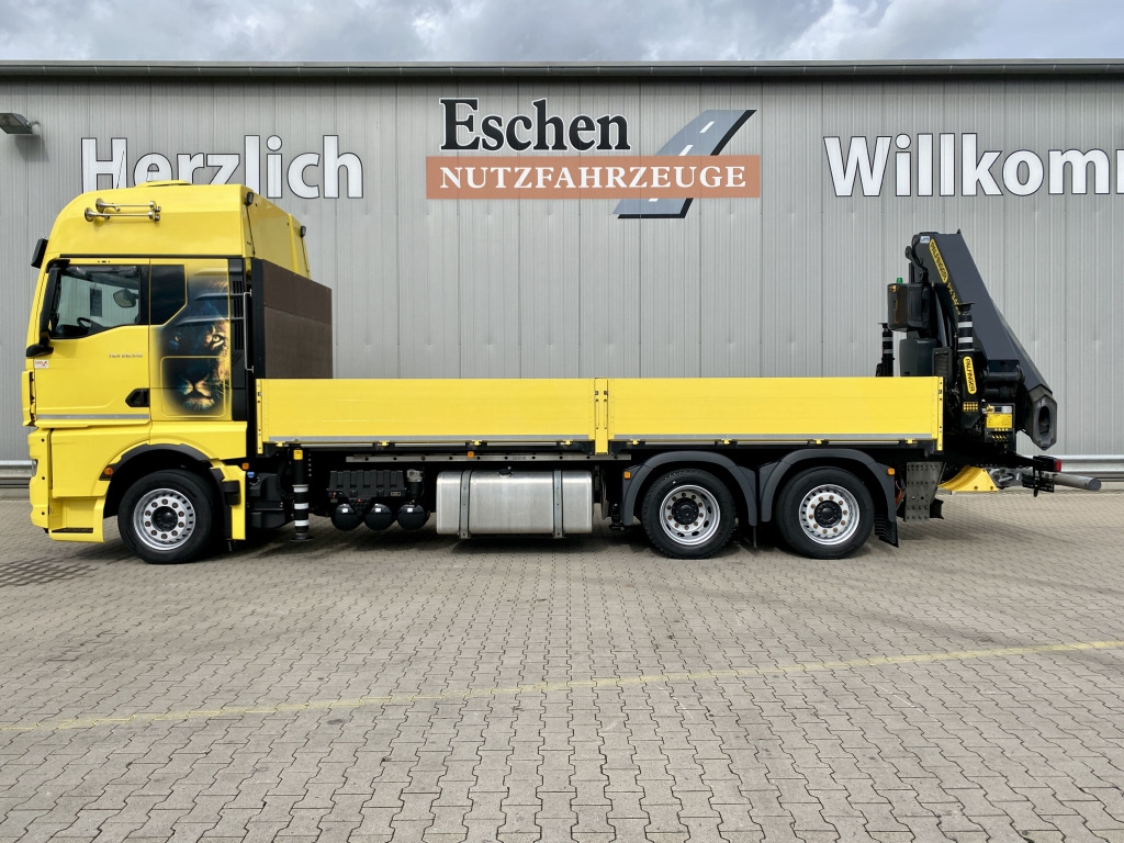 MAN TGX 26.510 6x2-4 LL / Palfinger PK 34002-SHE - Camion plateau, Camion grue: photos 2 MAN TGX 26.510 6x2-4 LL / Palfinger PK 34002-SHE - Camion plateau, Camion grue: photos 2