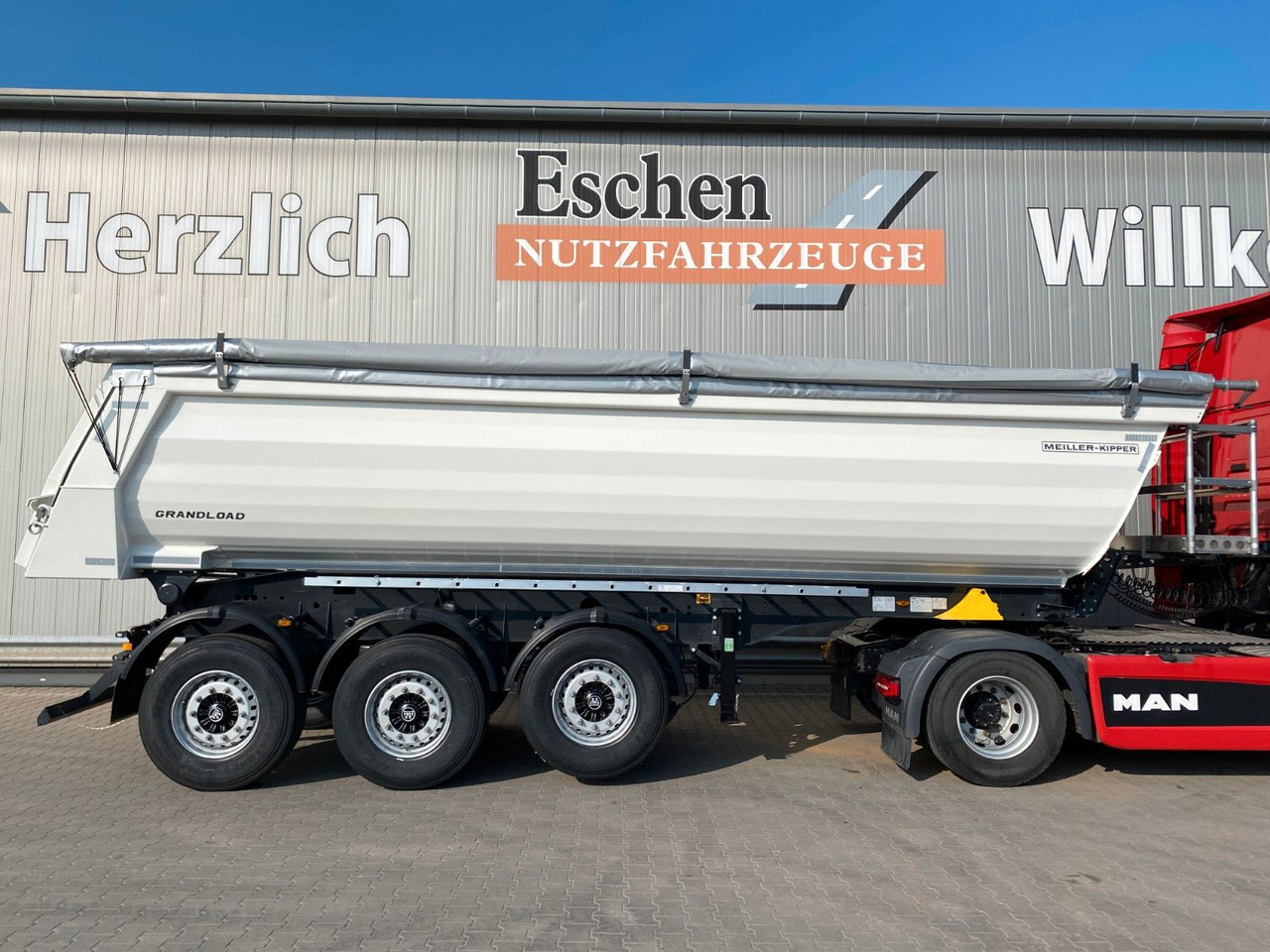 Meiller MHPS 44.3-N NEW | Grandload*WEIß RAL 9010*Sofort Meiller MHPS 44.3 NEW | Grandload*WEIß RAL9010*Plane*BPW - Semi-remorque benne: photos 5 Meiller MHPS 44.3-N NEW | Grandload*WEIß RAL 9010*Sofort Meiller MHPS 44.3 NEW | Grandload*WEIß RAL9010*Plane*BPW - Semi-remorque benne: photos 5