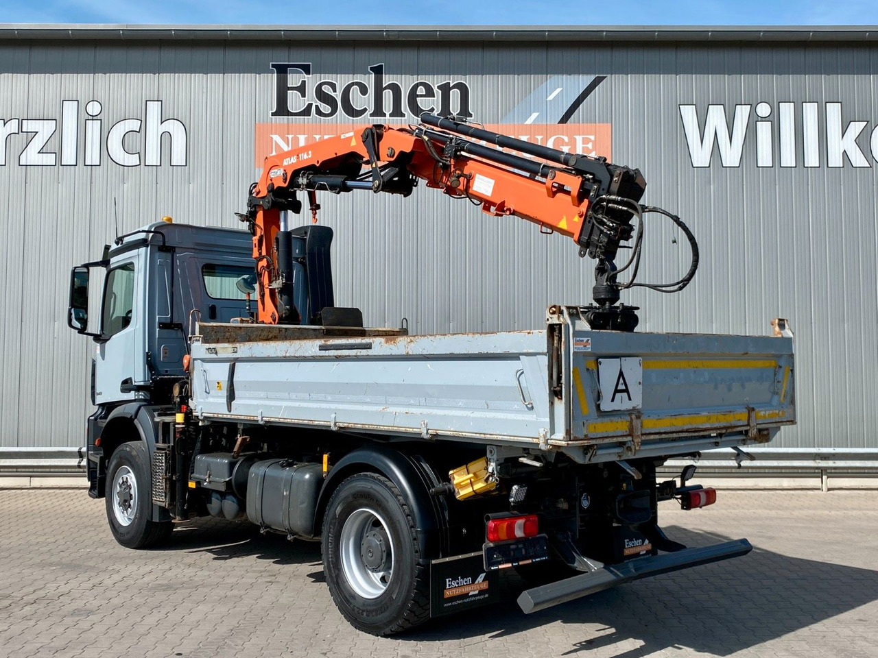 Mercedes-Benz Arocs 1843 HAD 4x4 | Atlas 116.3-A3*5+6.Kreis - Camion benne, Camion grue: photos 4 Mercedes-Benz Arocs 1843 HAD 4x4 | Atlas 116.3-A3*5+6.Kreis - Camion benne, Camion grue: photos 4