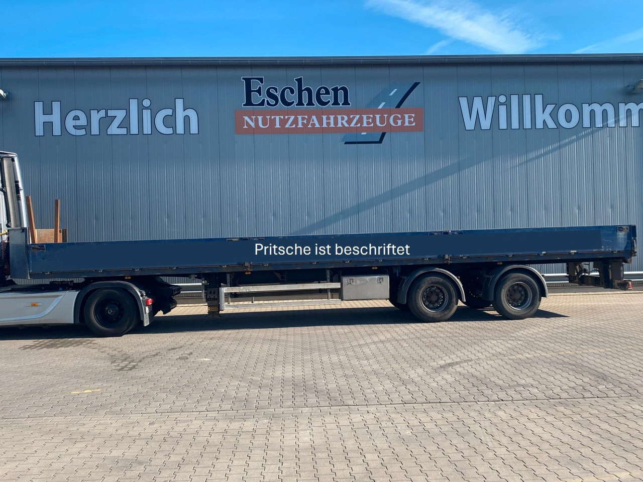 Stehmann | Luft-Lift*BPW-Achsen*1.Hand - Semi-remorque plateau: photos 2 Stehmann | Luft-Lift*BPW-Achsen*1.Hand - Semi-remorque plateau: photos 2