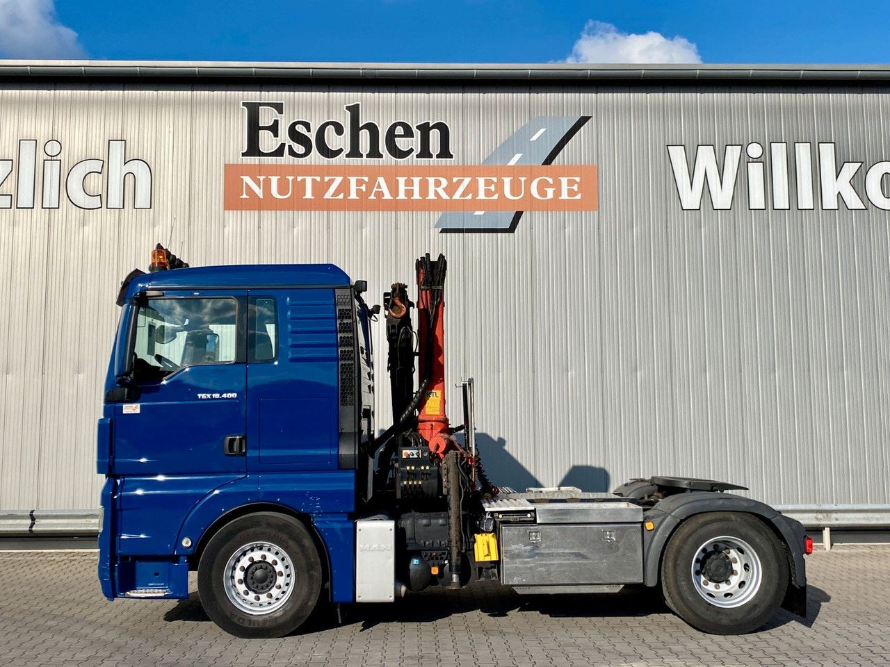MAN TGX 18.400 | Palfinger PK 15500*FUNK*Navi*AC - Tracteur routier: photos 2 MAN TGX 18.400 | Palfinger PK 15500*FUNK*Navi*AC - Tracteur routier: photos 2