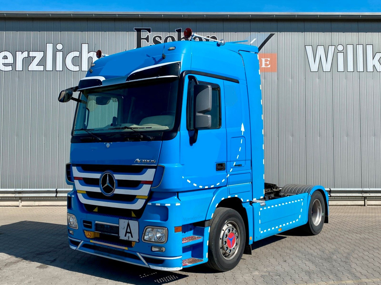 Mercedes-Benz 1844 Actros MP3 | MEGA*FG:558076*Klima*Hydraulik - Tracteur routier: photos 1 Mercedes-Benz 1844 Actros MP3 | MEGA*FG:558076*Klima*Hydraulik - Tracteur routier: photos 1