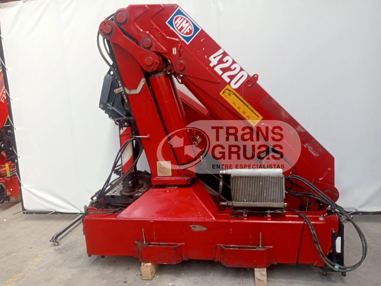 Grúa HMF 4220 K4 - Grue auxiliaire pour Camion: photos 3 Grúa HMF 4220 K4 - Grue auxiliaire pour Camion: photos 3