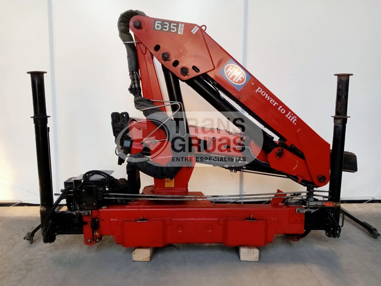 Grúa HMF 635 K2 - Grue auxiliaire pour Camion: photos 2 Grúa HMF 635 K2 - Grue auxiliaire pour Camion: photos 2