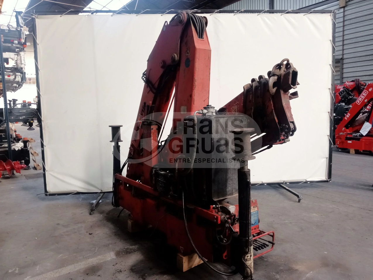 Grúa hidráulica Amco Veba 814 4S - Grue auxiliaire: photos 2 Grúa hidráulica Amco Veba 814 4S - Grue auxiliaire: photos 2