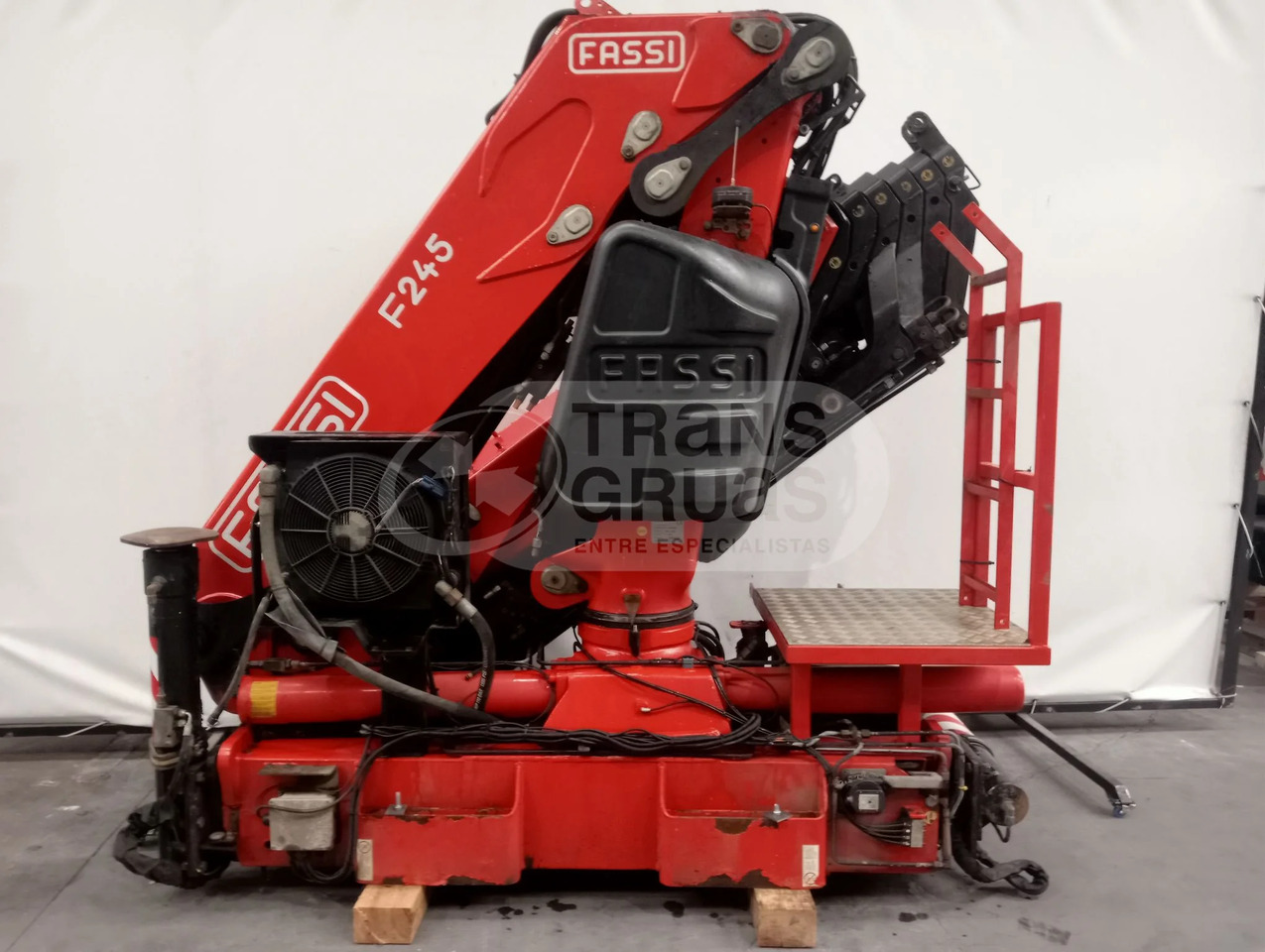 Grúa hidráulica Fassi F245A.2.26 E DYNAMIC - Grue auxiliaire: photos 2 Grúa hidráulica Fassi F245A.2.26 E DYNAMIC - Grue auxiliaire: photos 2