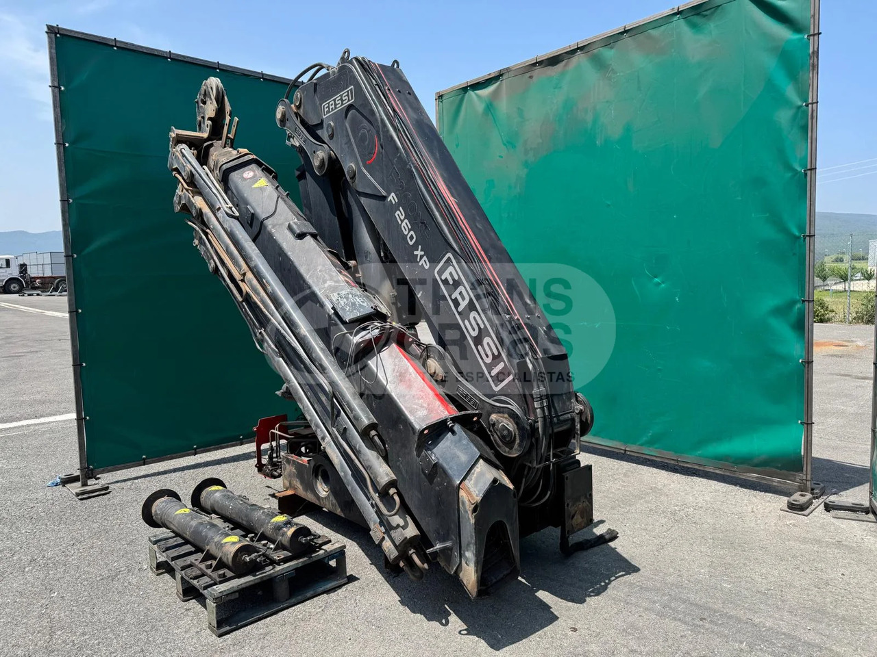 Grúa hidráulica Fassi F260BXP.28 - Grue auxiliaire: photos 1 Grúa hidráulica Fassi F260BXP.28 - Grue auxiliaire: photos 1