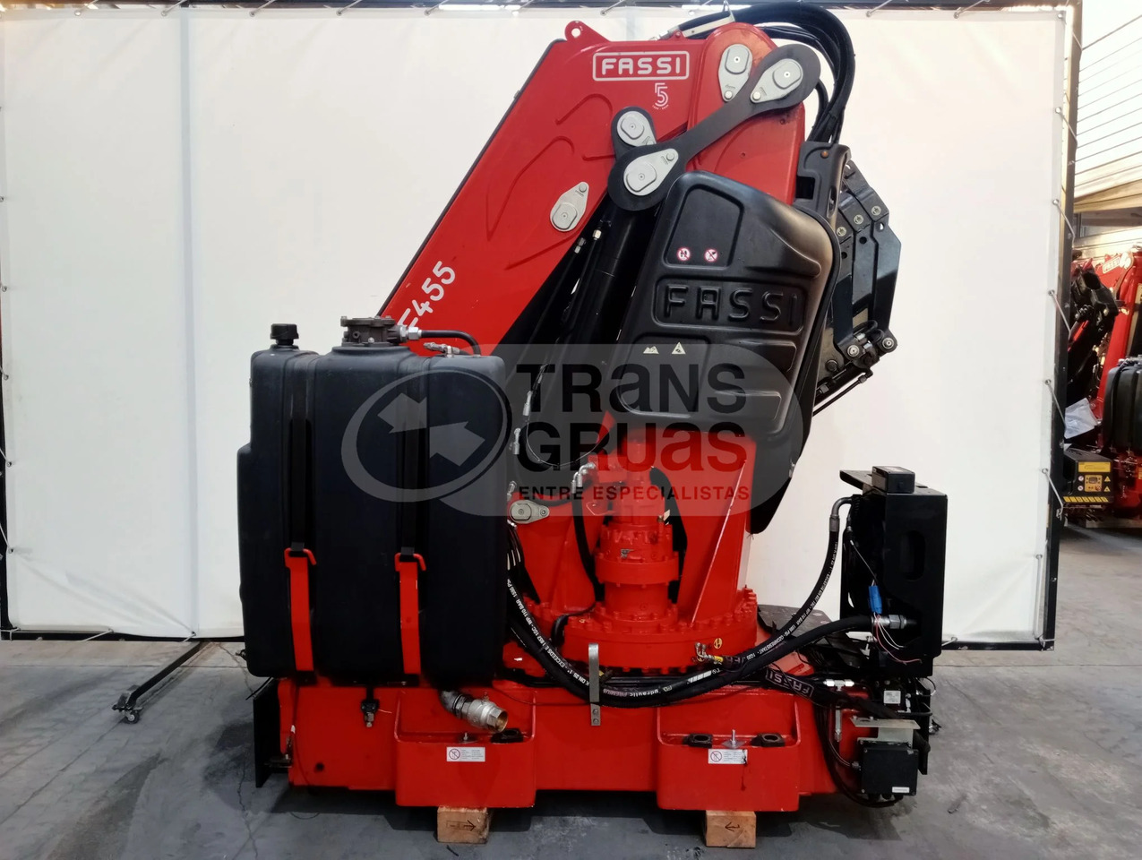 Grúa hidráulica Fassi F455RA.2.26 E-DYNAMIC - Grue auxiliaire: photos 4 Grúa hidráulica Fassi F455RA.2.26 E-DYNAMIC - Grue auxiliaire: photos 4