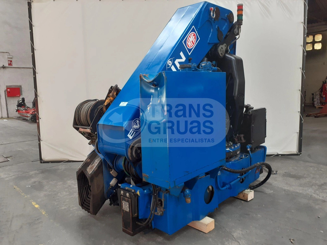 Grúa hidráulica HMF ODIN K8 - Grue auxiliaire: photos 4 Grúa hidráulica HMF ODIN K8 - Grue auxiliaire: photos 4