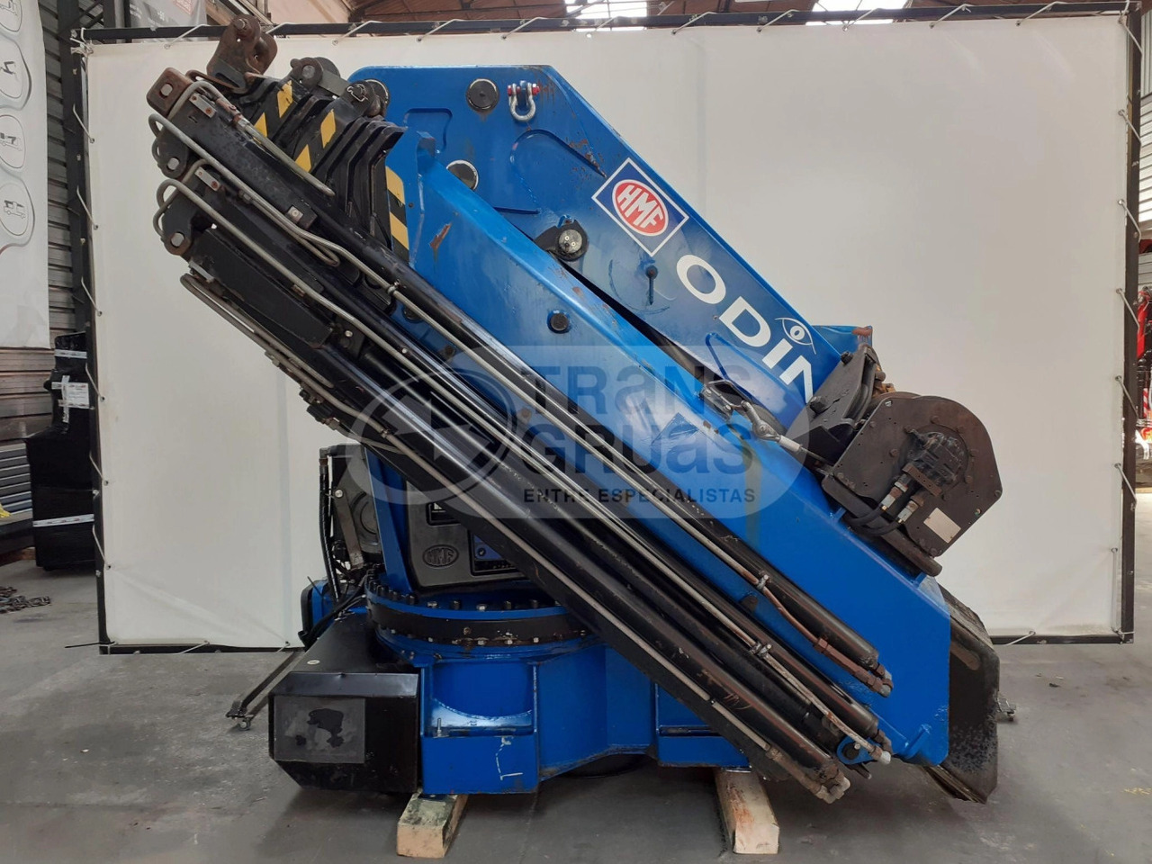 Grúa hidráulica HMF ODIN K8 - Grue auxiliaire: photos 1 Grúa hidráulica HMF ODIN K8 - Grue auxiliaire: photos 1