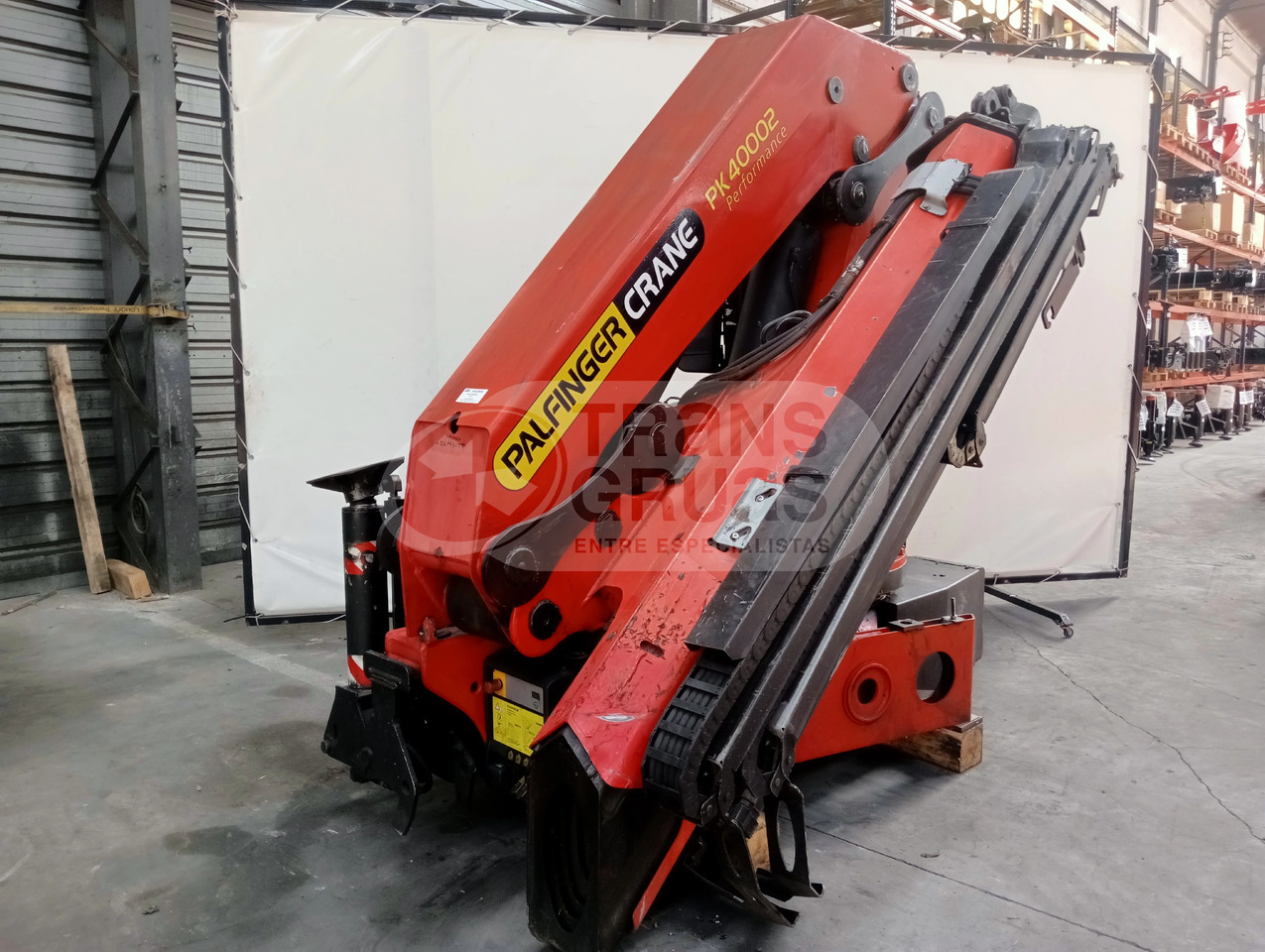 Grúa hidráulica palfinger PK 40002 EH - Grue auxiliaire: photos 4 Grúa hidráulica palfinger PK 40002 EH - Grue auxiliaire: photos 4