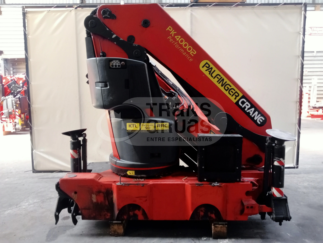 Grúa hidráulica palfinger PK 40002 EH - Grue auxiliaire: photos 3 Grúa hidráulica palfinger PK 40002 EH - Grue auxiliaire: photos 3